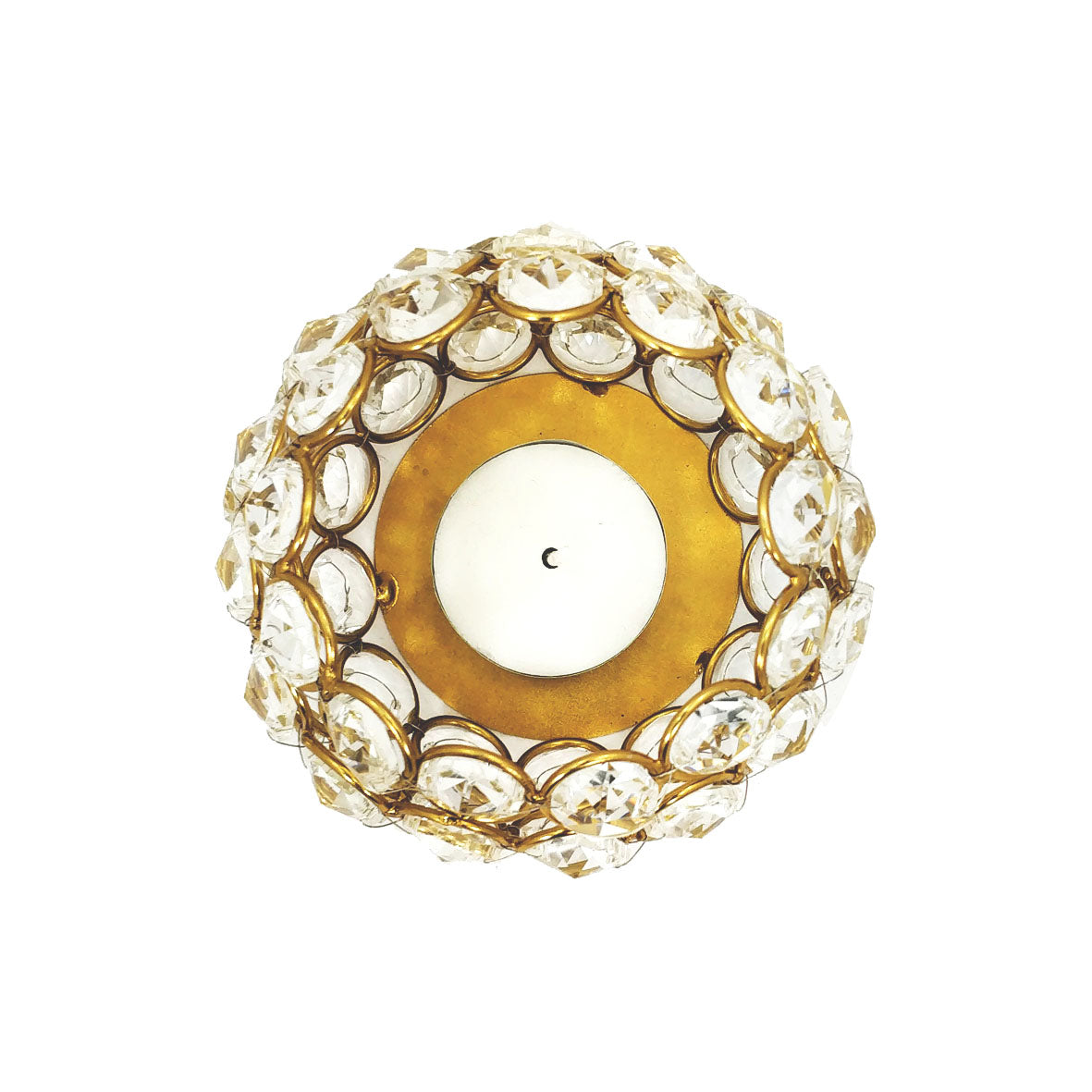 Crinds Crystal Ball Candle Lamp