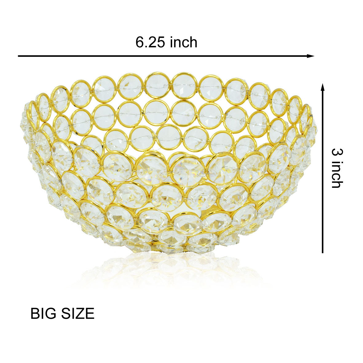 Crinds Bowl Candle Lamp - Big