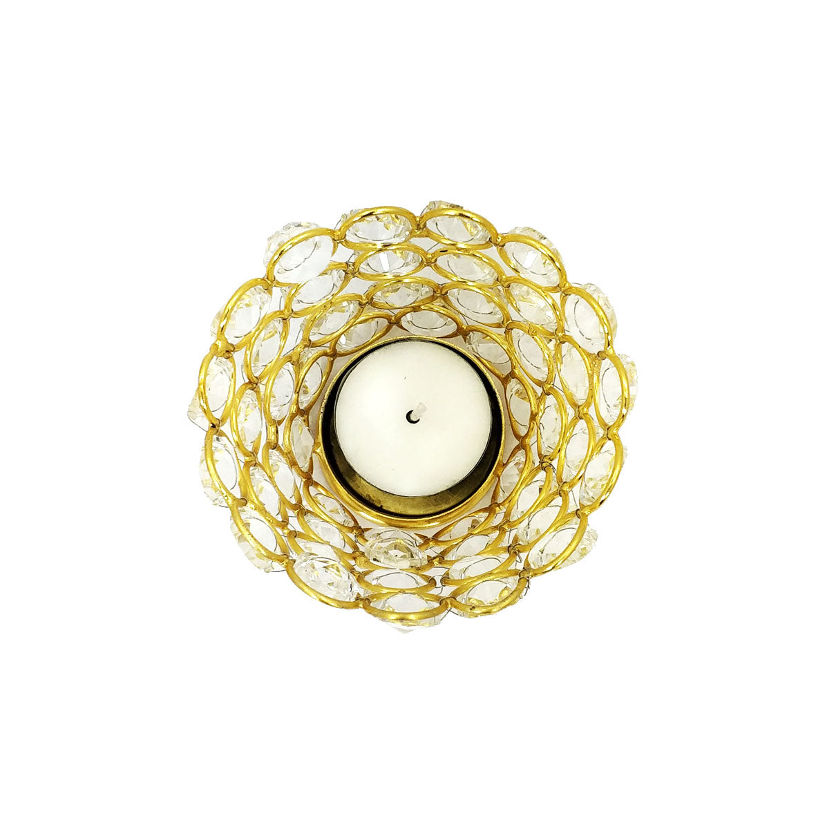 Crinds Glass Candle Lamp - Small
