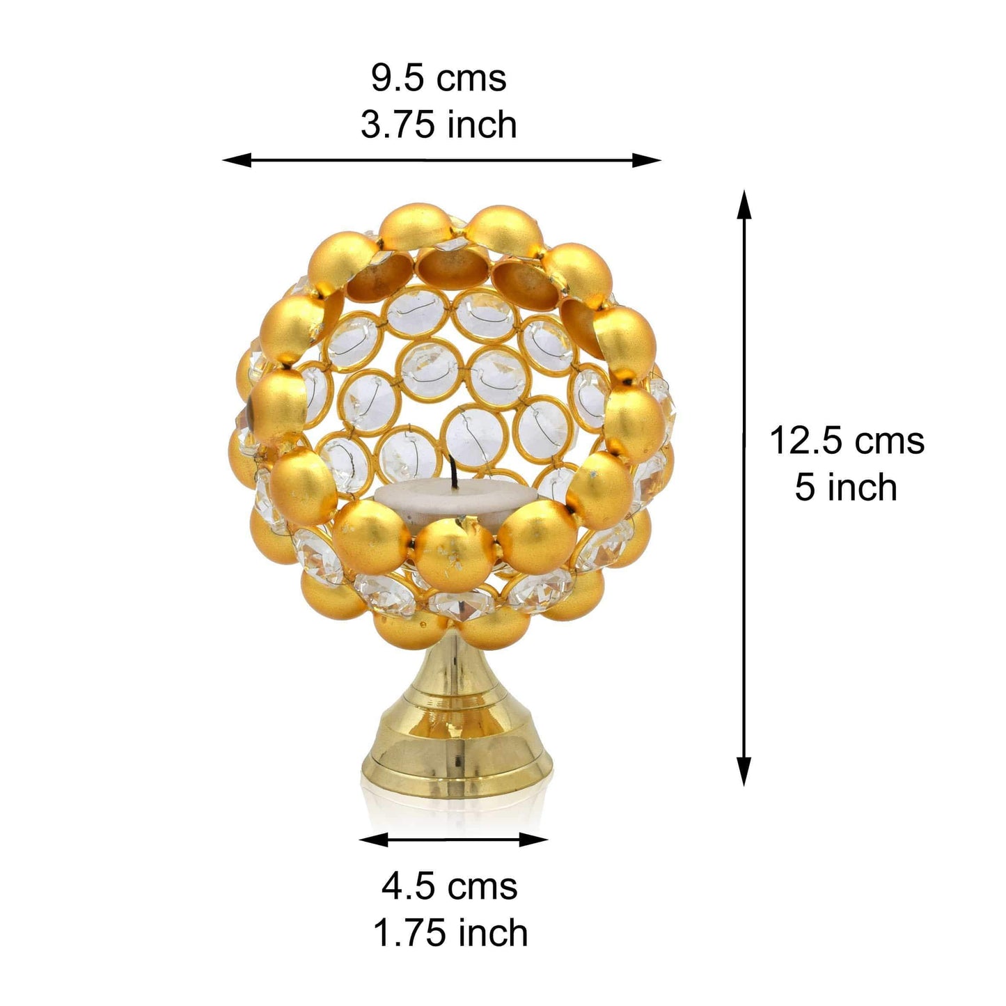 Crinds designer Crinds Pod Crystal Candle Lamp Men Women Ladies Girls