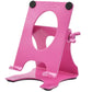 Crinds Pure Metal Mobile Stand for Table (Pink)