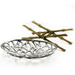 Crinds Pure Metal Antique Bamboo Fruits Basket