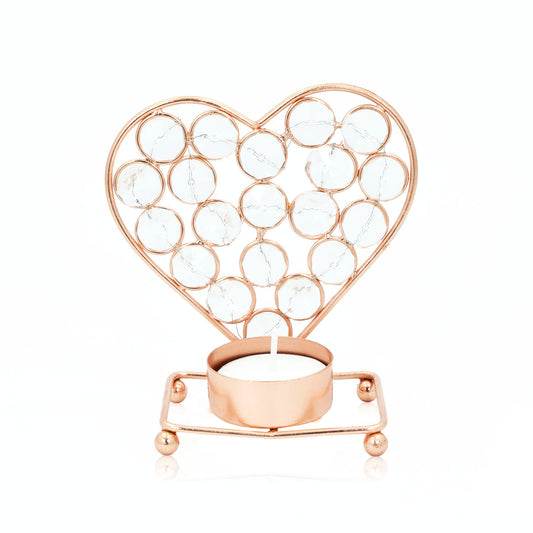 Crinds Heart Shape Candle Lamp