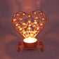 Crinds Heart Shape Candle Lamp
