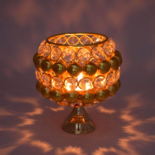 Crinds designer Crinds Roi Crystal Candle Lamp Men Women Ladies Girls