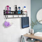 crinds wall shelf rack for bathroom towel stand